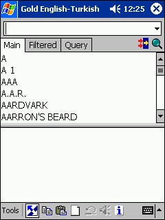 LingvoSoft Gold Talking Dictionary English <-> Tur 2.7.10 screenshot